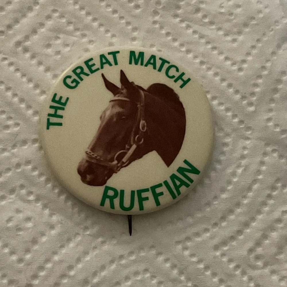 🔴The Great Match Ruffian Pin, Vintage - Picture 3 of 6